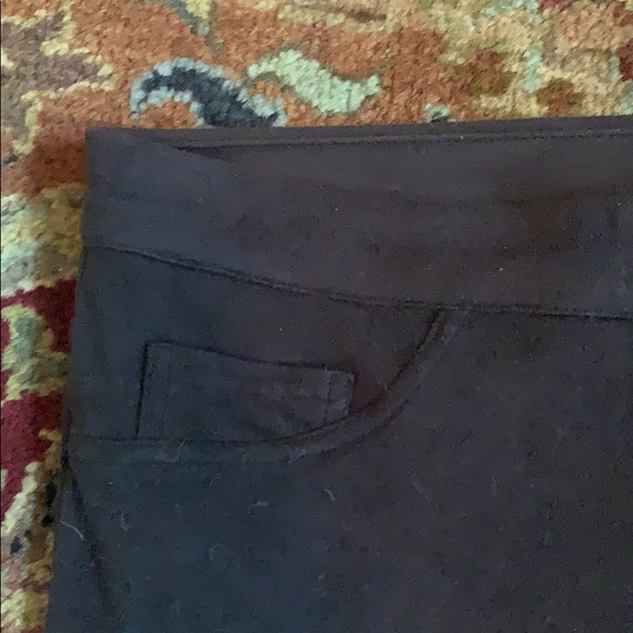 Brown micro suede pants - Picture 2 of 4